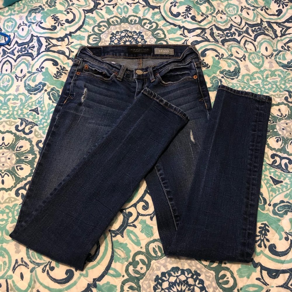 Aeropostal dark jeans